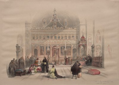 Capilla del Convento de San Saba, 1839 de David Roberts
