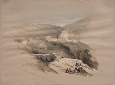 Iglesia cristiana de San Jorge en Ludd, antigua Lydda de David Roberts
