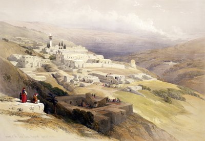 Convento de la Terra Santa, Nazaret, 21 de abril de 1839, lámina 30 del Volumen I de 