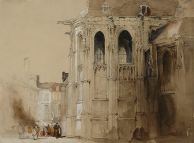 Dieppe, 1828 de David Roberts