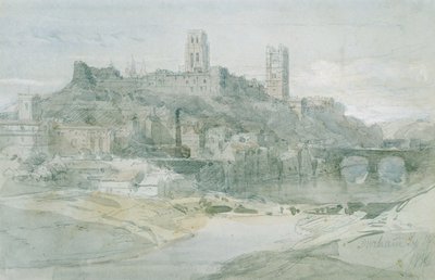 Durham, 1836 de David Roberts