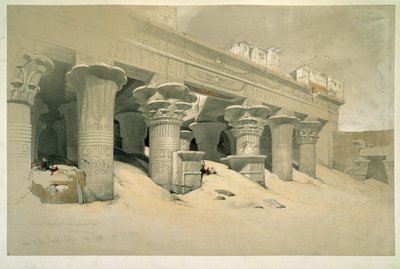 Templo de Edfu de David Roberts