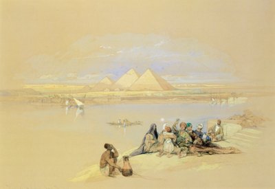 Pirámides de Giza de David Roberts
