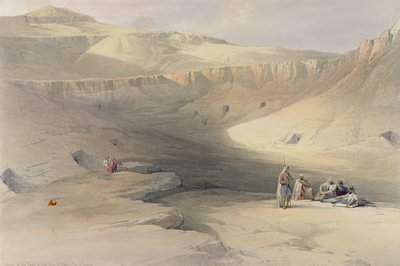 Entrada al Valle de los Reyes de David Roberts