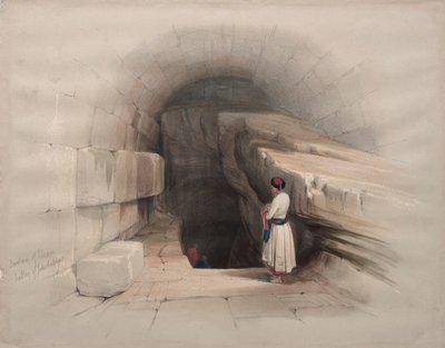 Fuente de Siloé, Valle de Josafat de David Roberts