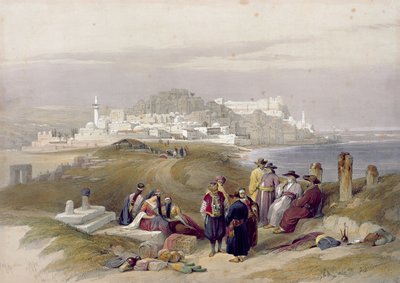 Jaffa, antigua Joppa, 16 de abril de 1839, lámina 61 del Volumen II de 