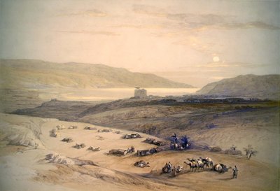 Jericó y el Mar Muerto de David Roberts