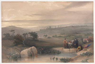 Jerusalén desde el Norte, 1839 de David Roberts