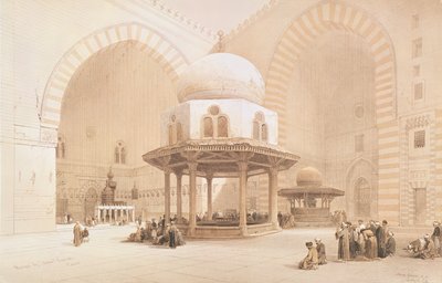 Mezquita del Sultán Hassan, 1848 de David Roberts
