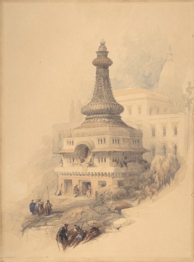 Escena oriental, 1838 de David Roberts