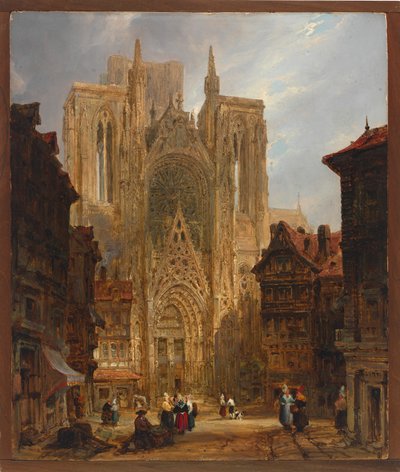 Catedral de Ruán de David Roberts