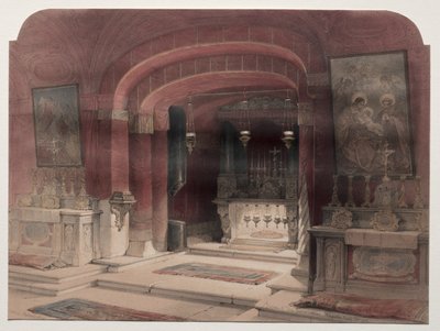 Santuario de la Anunciación, Nazaret de David Roberts