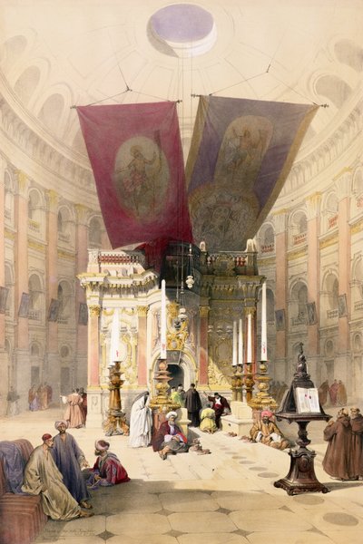 Santuario del Santo Sepulcro, 10 de abril de 1839, lámina 14 del Volumen I de 