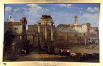 El Foro, Roma de David Roberts