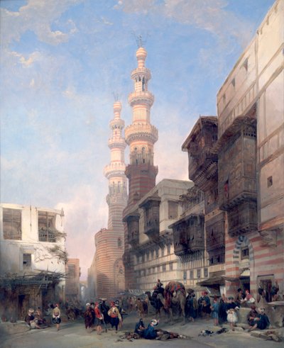 La puerta de Metawalea, 1843 de David Roberts