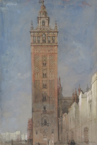 La Giralda, Sevilla, 1833 de David Roberts
