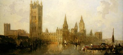 Las Casas del Parlamento de David Roberts