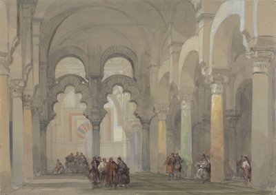 La mezquita de Córdoba de David Roberts
