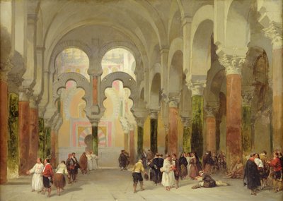 El Santuario del Corán, Mezquita de Córdoba, 1849 de David Roberts