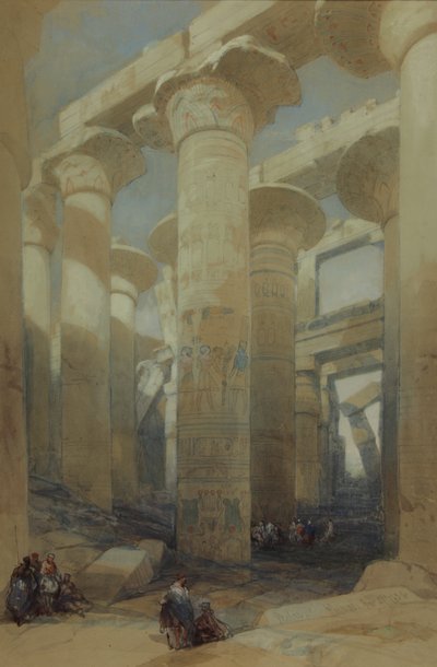 Templo de Karnak de David Roberts