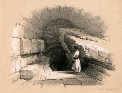 Fuente superior de Siloé, 1855 de David Roberts