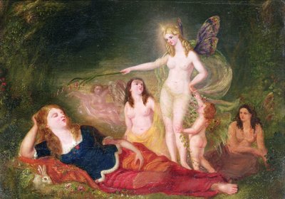 Sueño de una noche de verano, 1840 de David Scott