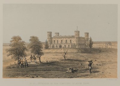 Interior del recinto de Alumbagh, Lucknow de David Scott Lieutenant Colonel (after) Dodgson