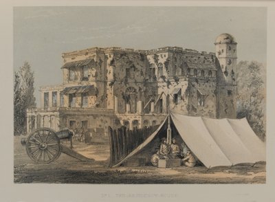 The Residency House, Lucknow de David Scott Lieutenant Colonel (after) Dodgson