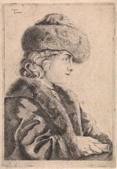 Hombre con sombrero de piel de David Teniers (II)