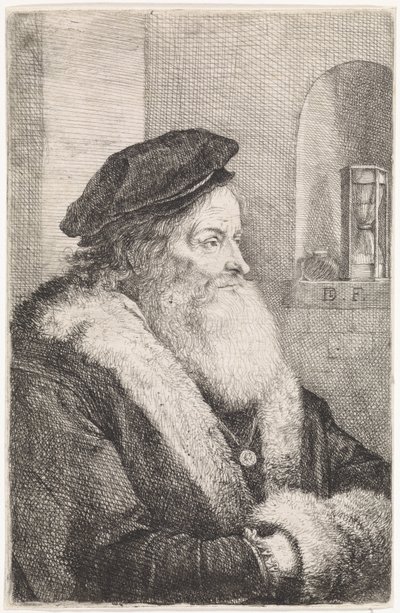 Anciano con barba de David Teniers (II)