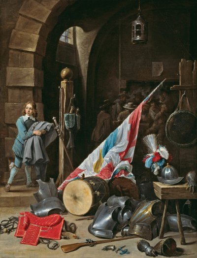 La Guardia, 1640-50 de David Teniers II
