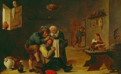 Operación quirúrgica de David Teniers the Elder