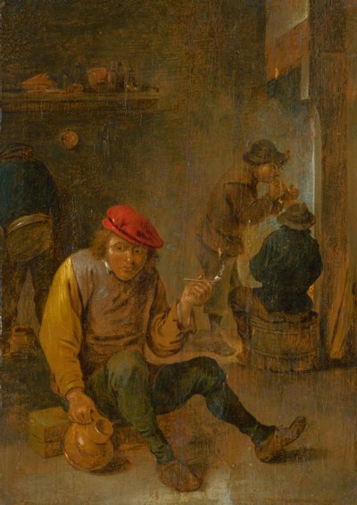 Un fumador de David Teniers the Younger