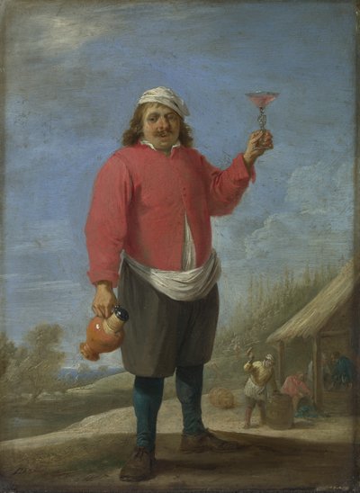 Otoño de la serie Las Cuatro Estaciones, c. 1644 de David Teniers the Younger