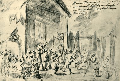 Baile campestre, mediados-finales del siglo XVII, 1943 de David Teniers the Younger