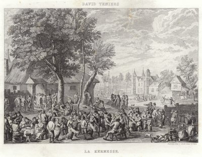Festival Flamenco por David Teniers el Joven de David Teniers the Younger