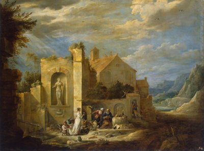 Tentación de San Antonio de David Teniers the Younger