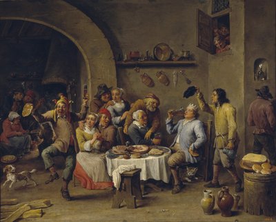 El Rey de las Habas La Fiesta del Rey de las Habas de David Teniers the Younger