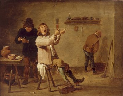 Los fumadores de David Teniers the Younger