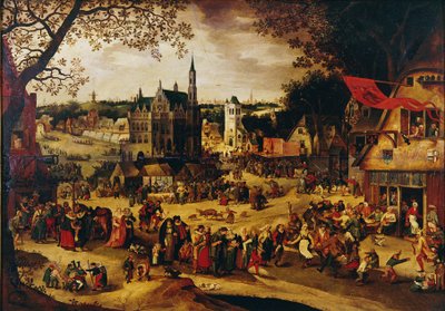 Kermis, c.1600-1605 de David Vinckboons
