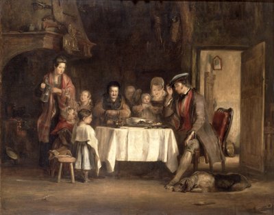 Gracia antes de la comida, 1839 de David Wilkie