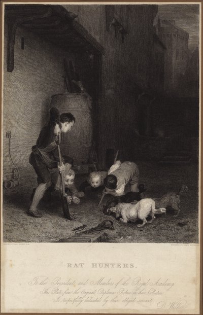 Cazadores de ratas de David Wilkie