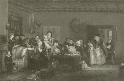Leyendo el testamento de David Wilkie