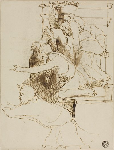 Boceto del Escurial de David Wilkie