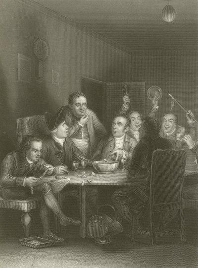 Los Clubbists de David Wilkie