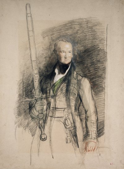 El Conde de Morton llevando la Espada del Estado, 1824 de David Wilkie