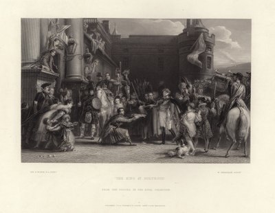 El Rey en Holyrood de David Wilkie
