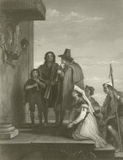 Los Pifferari de David Wilkie