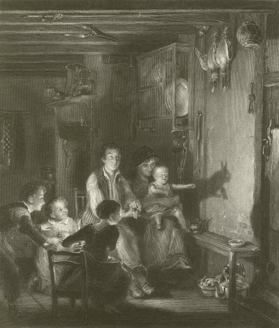 El conejo en la pared de David Wilkie