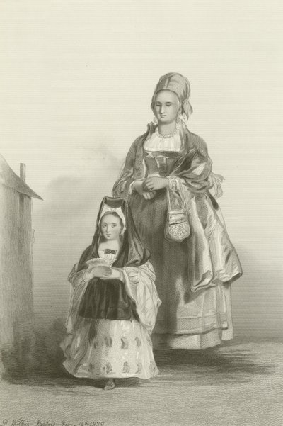 La Señorita y su Enfermera de David Wilkie